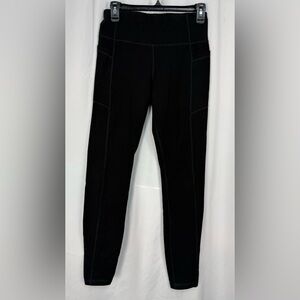 ATHLETIC Works black leggings in size S4-6